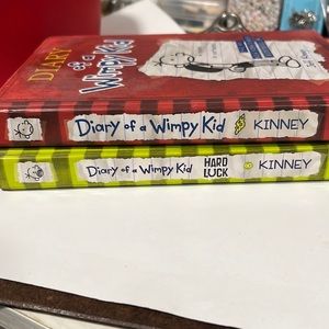Diary of a wimpy kid books